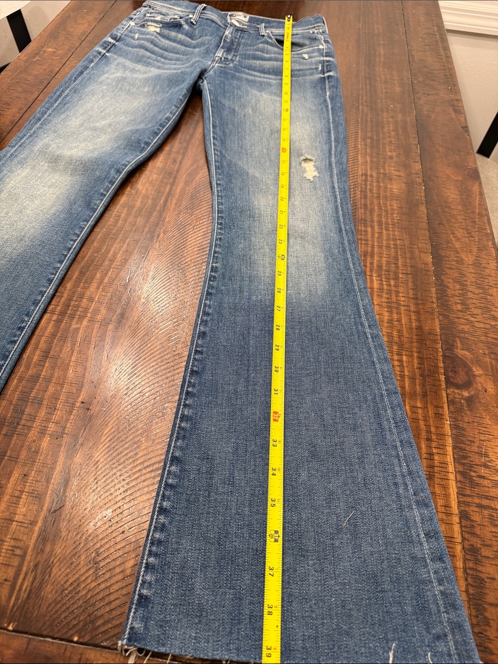 MOTHER The Weekender Graffiti Girl Flare Jeans - Picture 12 of 16